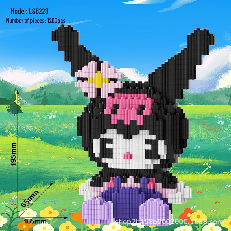 Chaole Sen 2026 Girl Series: Night Market Stall Building Blocks Toy