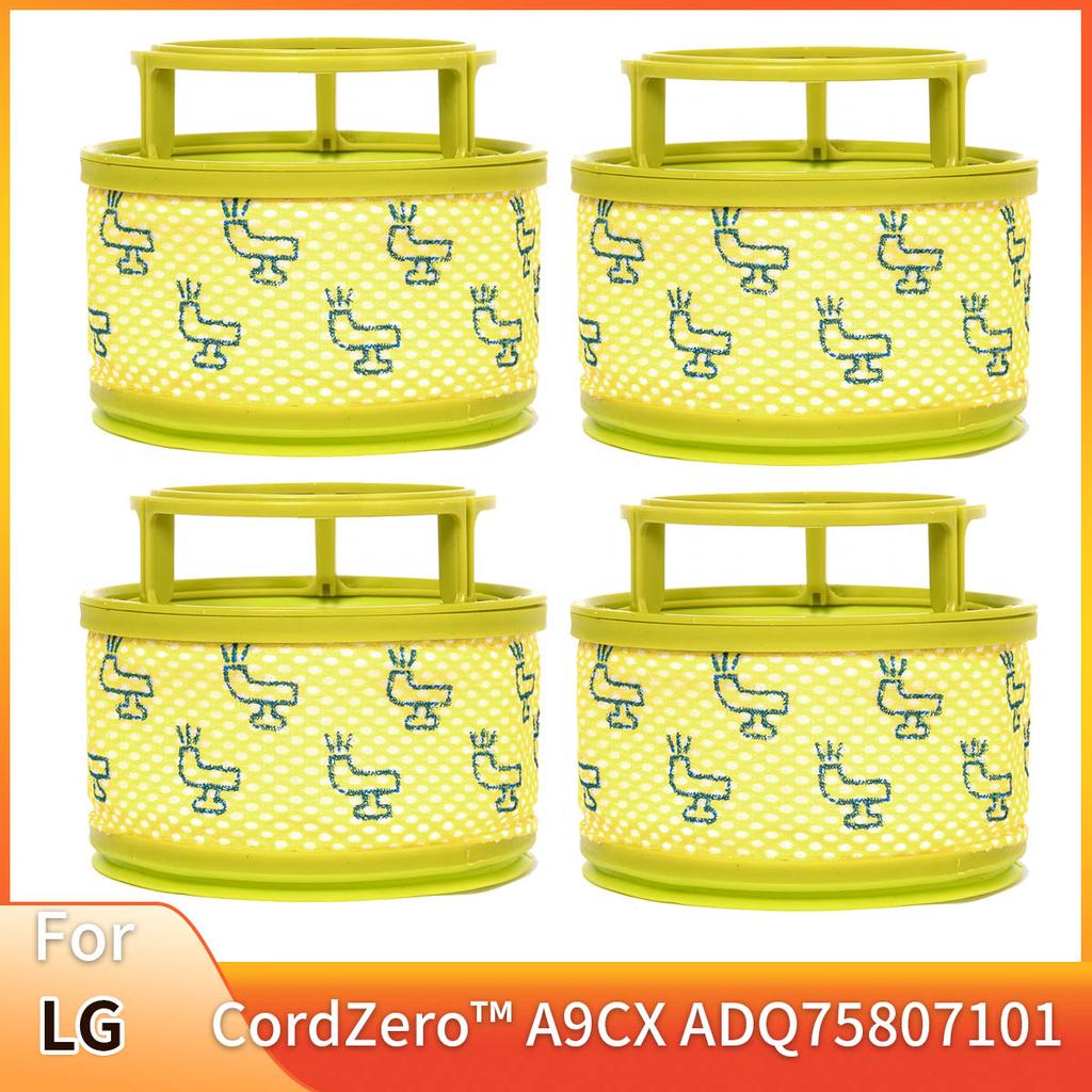ADQ75807101 Waschbarer HEPA-Filter für LG CordZero A9S A9CX Staubsauger