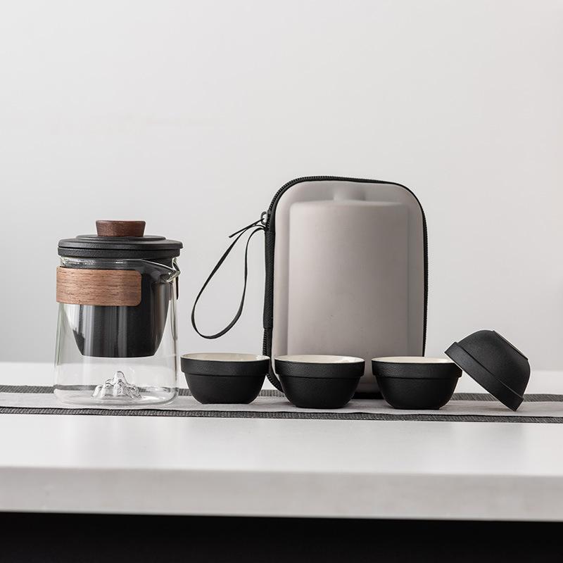 Yuanshan Travel Tea Set Business Gifts Send Leader Teacher Father Bank Customer Company Annual Meeting High-end Souvenir Gift