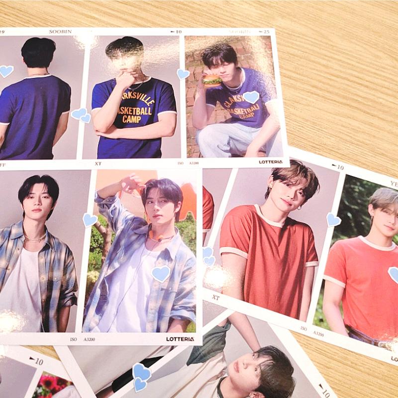 Tomorrow X Together Lotteria × TXT – Exclusive Photocard Set