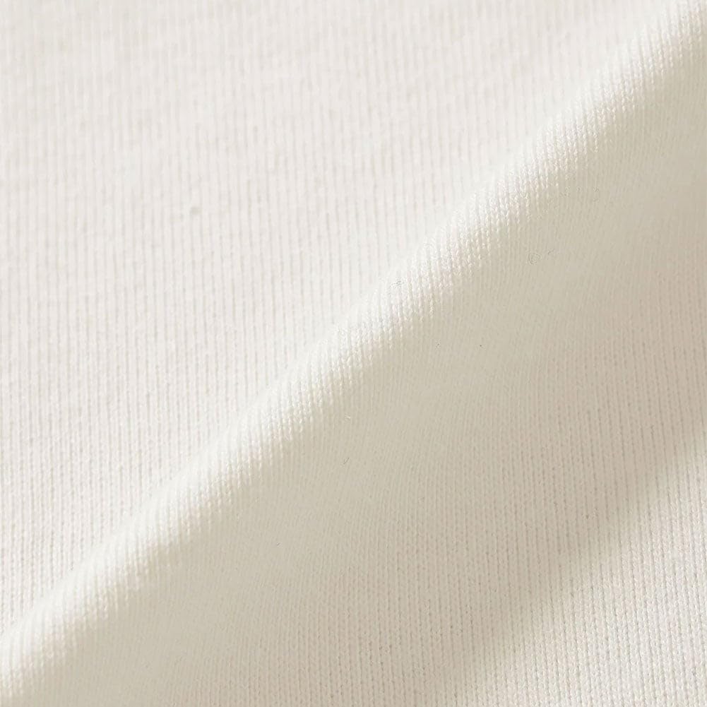 NANGA Men's Eco Hybrid Box Logo Embroidered Long Sleeve T-Shirt, White, Size S (NW24111G803)