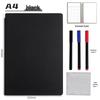 A4 Erasable Whiteboard Notebook: Portable A5 Writing & Memo Board for Learning and Drafting