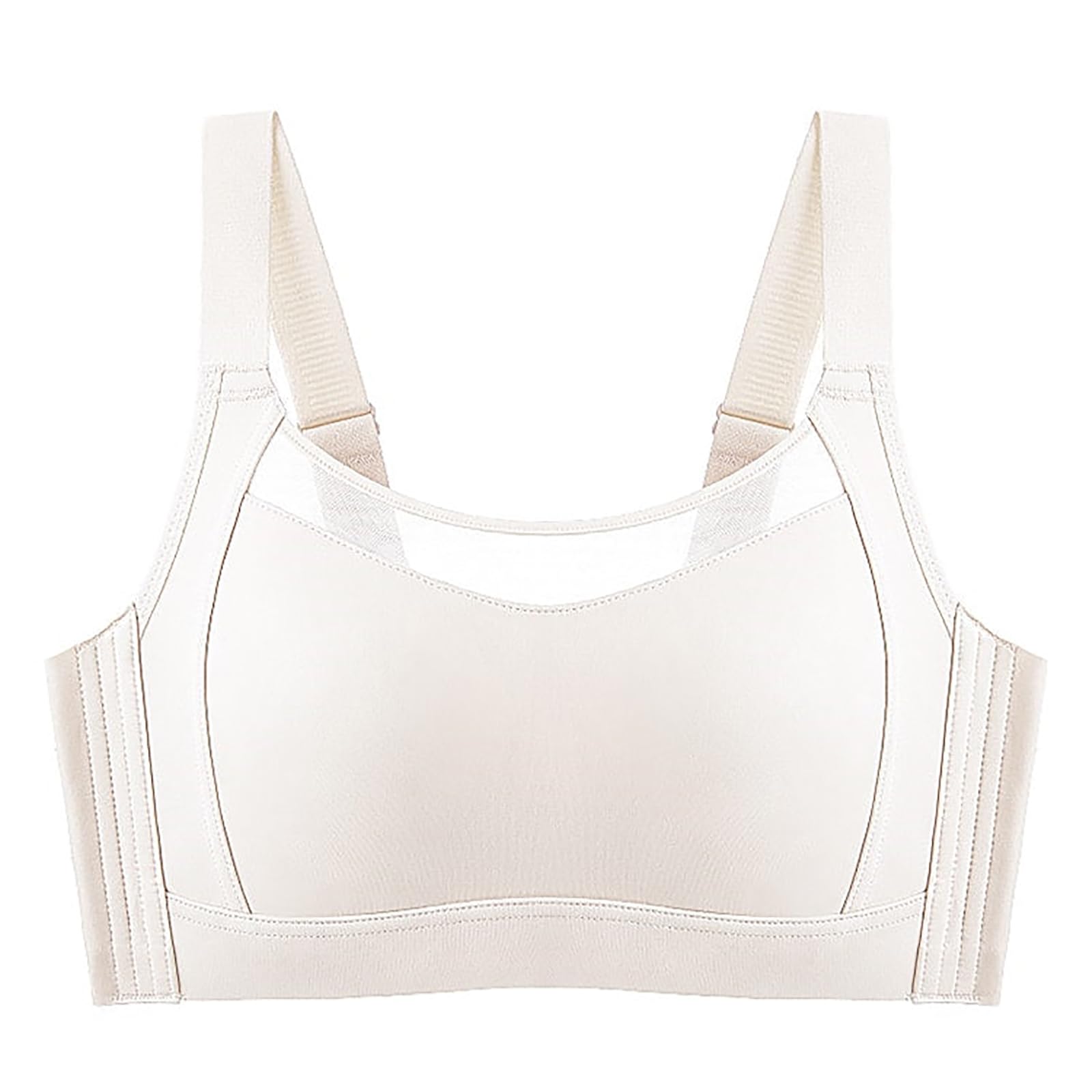 

Спортивный бюстгальтер, который выглядит меньше, делает вашу грудь визуально меньше, без косточек, кимоно для похудения, нежный к большому размеру L [veimia], меньший топ без косточек, движение, белый