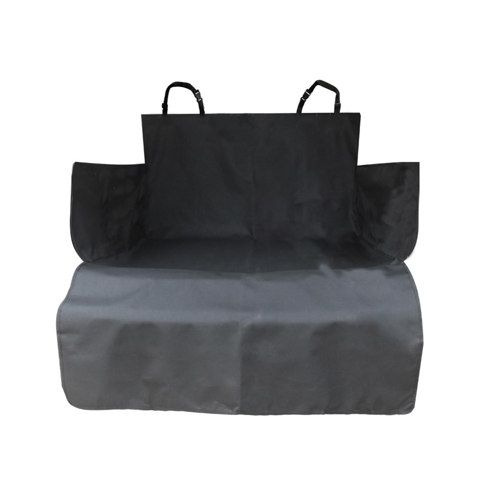 

Подкладка для багажника автомобиля, водонепроницаемый чехол для сиденья автомобиля для собак, универсальный защитный коврик для домашних животных, нескользящий коврик для багажника автомобиля, подушка для домашних животных чёрный