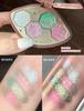 Girlcult Loulan Hippie Series Eye Shadow Palette Shimmer Matte Chameleon 4 Color Eye Shadow Make Up Sets Cosmetics