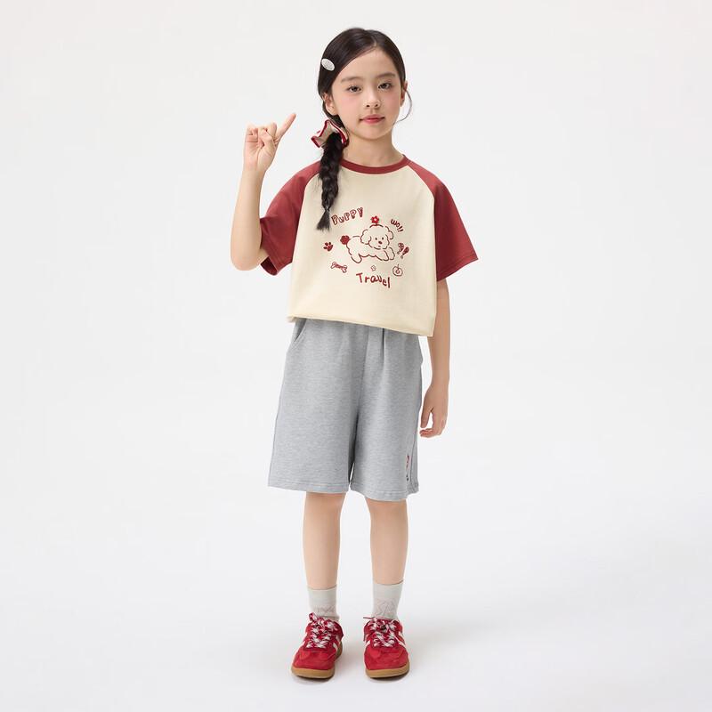 Xiaoyiman Cloud Cotton Girls' Loose Short-Sleeve T-Shirt