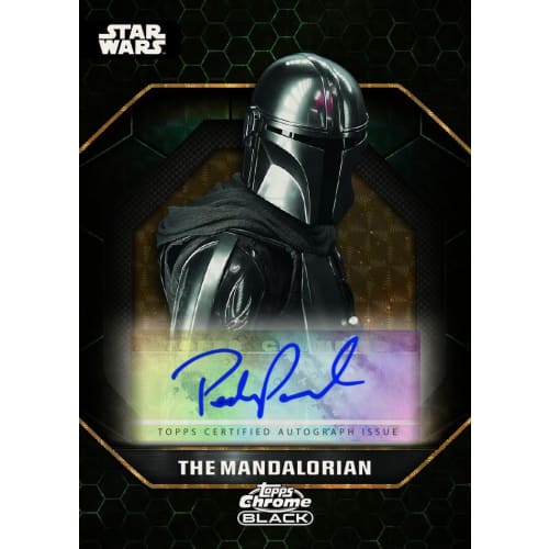 2024 Topps Star Wars chromově černá 2024 Star Wars chromově černá