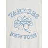 New MLB New York Yankees Knitwear Women's Cream 3FMTF0144-50CRS