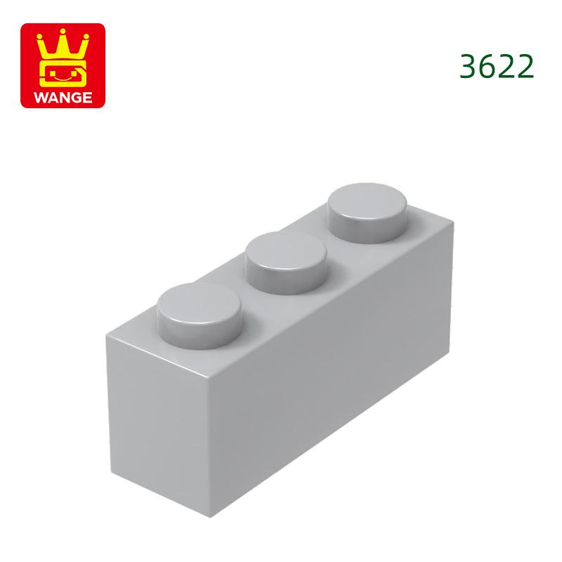 Non-Toxic 85Pcs/Lot 3622 1X3 Dots Building Block Moc Classic Accessories Compatible With Brick Children Toys Gift Box