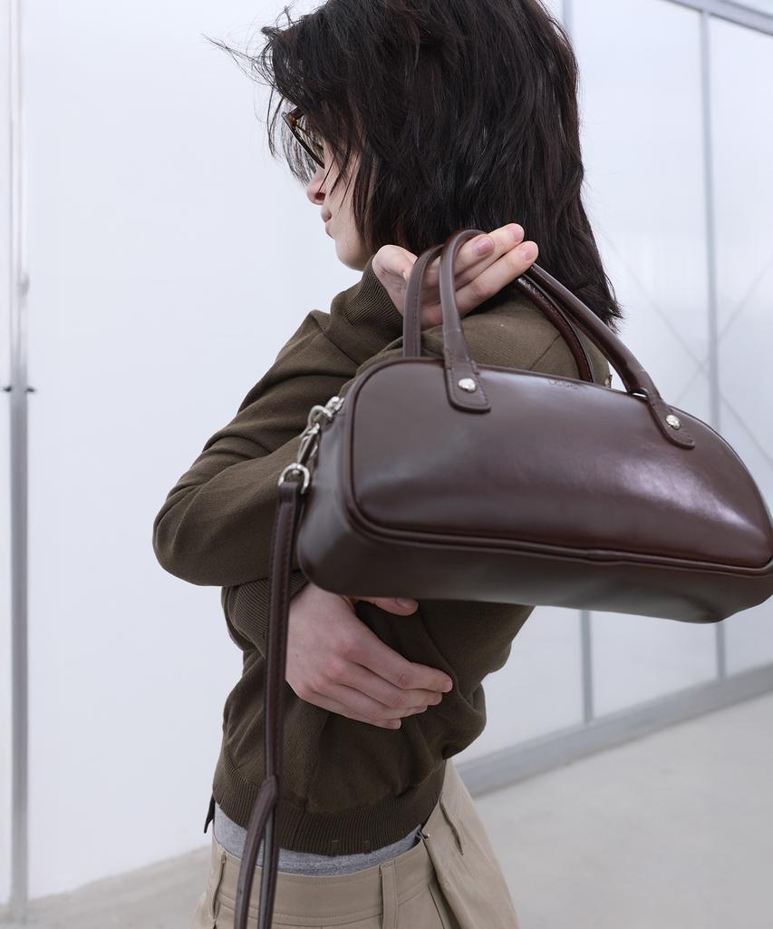 Lcdc™ Ribbon Drawstring Tote Bag (Brown)