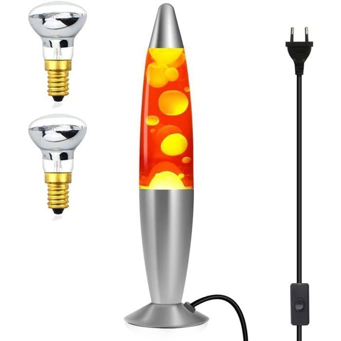 Retro Magma Rocket Lava Lamp 35