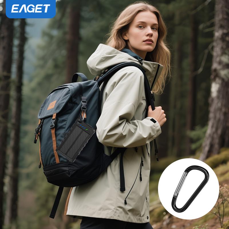 Baterie externă portabilă de urgență pentru telefon mobil, 8000mAh, suportă 3 dispozitive simultan. 4 niveluri de reglare a luminii