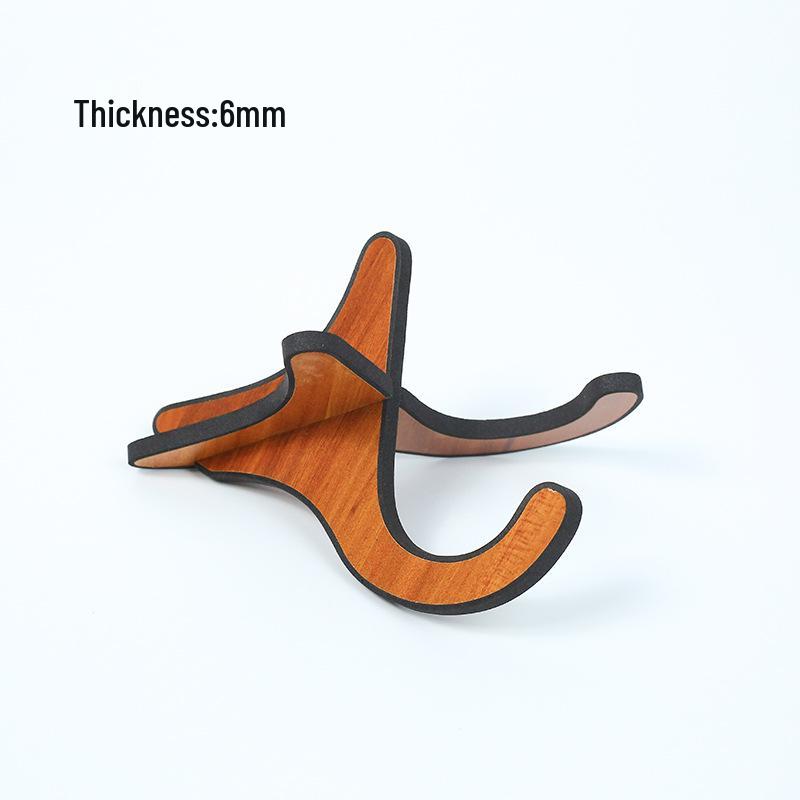 Kalimba Thumb Piano & Ukulele Foldable Wooden Display Stand