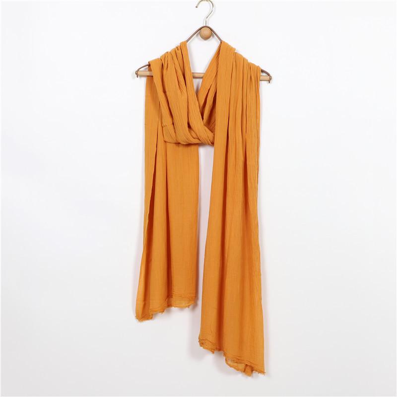 Extra Large Flowing Ethnic Dance Scarf - 120x260cm, Pure Cotton Silk Zen Gauze
