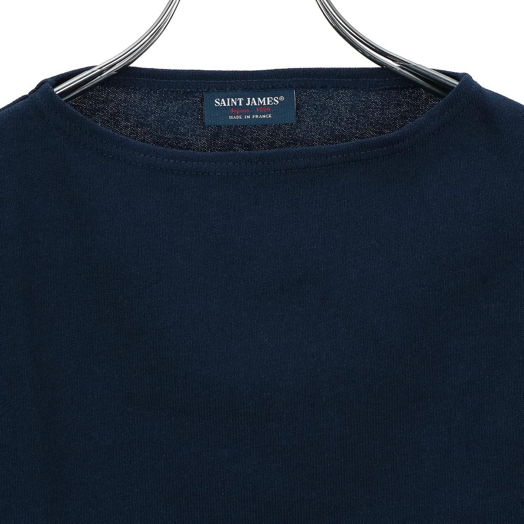 Saint James 2503 MARINE XS Cut and Sew Top GUILDO/SOLID Women's (Product Code 2503)