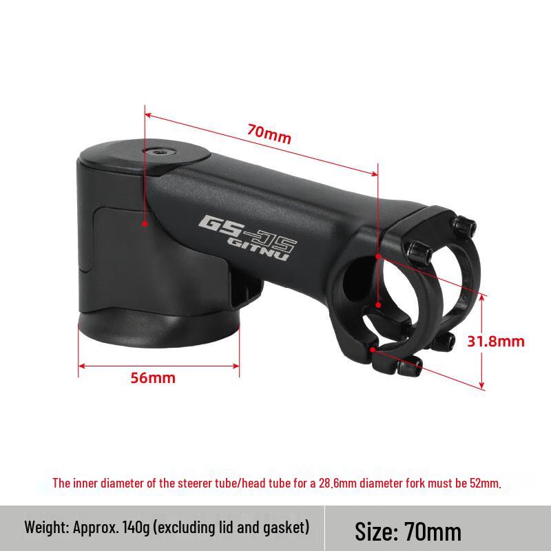 RISESPRO Aluminum Alloy Bicycle Stem