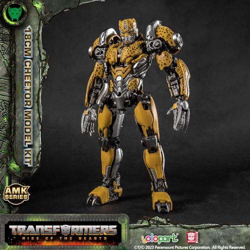 Doyusha Transformers/Beast Awakening 05 Cheetah, approximately 18cm tall, pre-painted plastic model