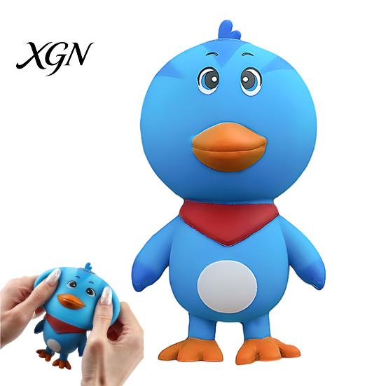 Stress Relief Toy Cartoon Chick Squeeze Anxiety Relieving Chicken Sensory Soft Stretchy Ball Focus Aid Relaxation Tools