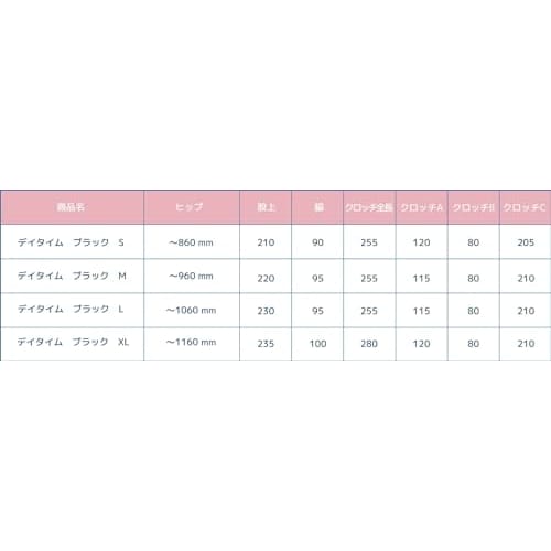 Moon Pants Daytime Black Absorbent Shorts