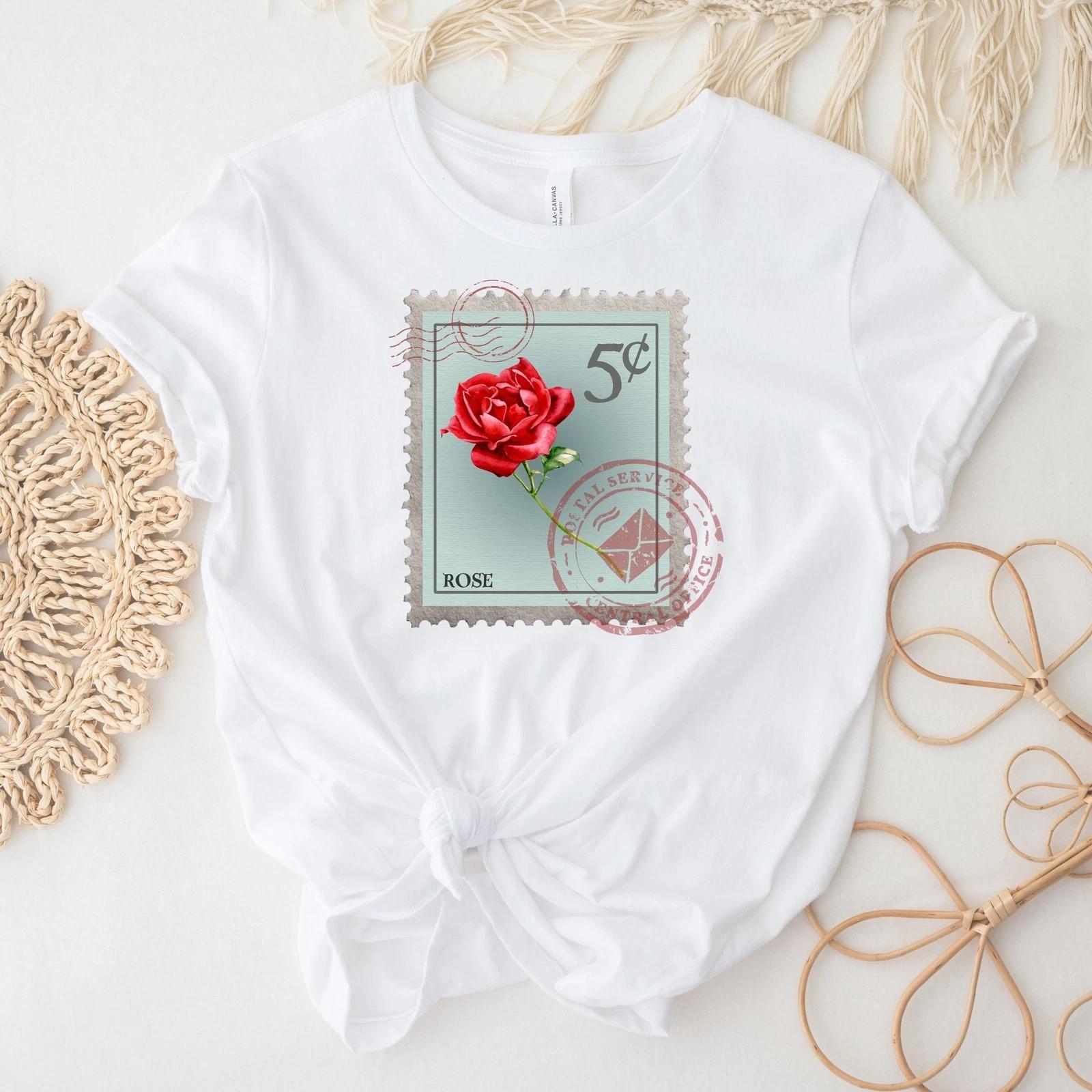 June Birth Month Flower Shirt, Rose XL