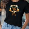 T-Shirt Frauen Elch auf Oktoberfest Motiv Baumwolle Größe S bis 3XLWird in neuem Fenster oder Tab geöffnet