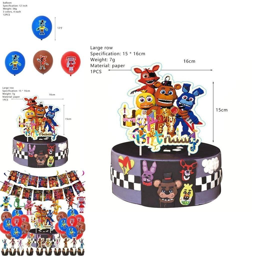 Festive Five Nights At Freddy's Party Supplies For Unforgettable Birthday Celebrations
