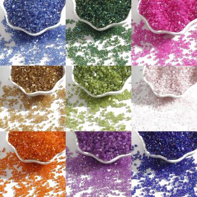 700pcs 2mm Czech H Tube Glass Seed Beads for Necklace Bracelet DIY Jewelry Making