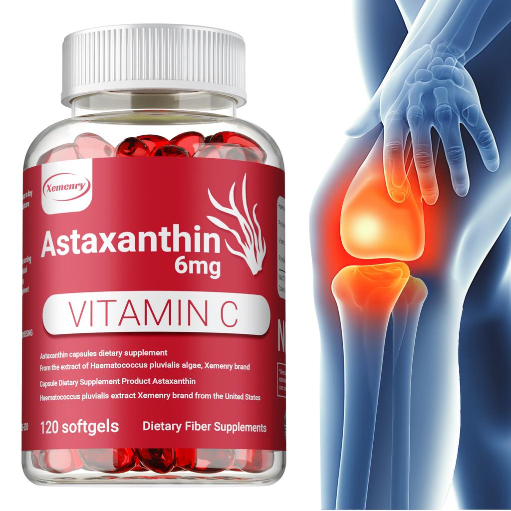 Astaksantyna 6 mg – silny przeciwutleniacz Haematoccus Pluvialis, zdrowie serca