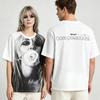 BASS PERSUADES Weißes T-Shirt Miley Cyrus Sänger Design Grafik Merch Unisex 3D Voll-Print Netz Sport T-Shirt Paar Streetwear