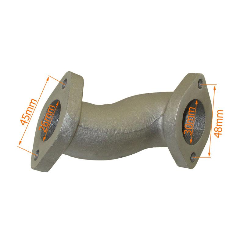 XLSION 26mm 30mm Intake Pipe Inlet Manifold For 140cc 150cc 160cc Engine Pit Dirt Bike