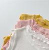 Girls Summer Thin Mesh Breath Cotton Edge Vest Baby Girl Cartoon Sleeveless Bottom T-Shirt Top