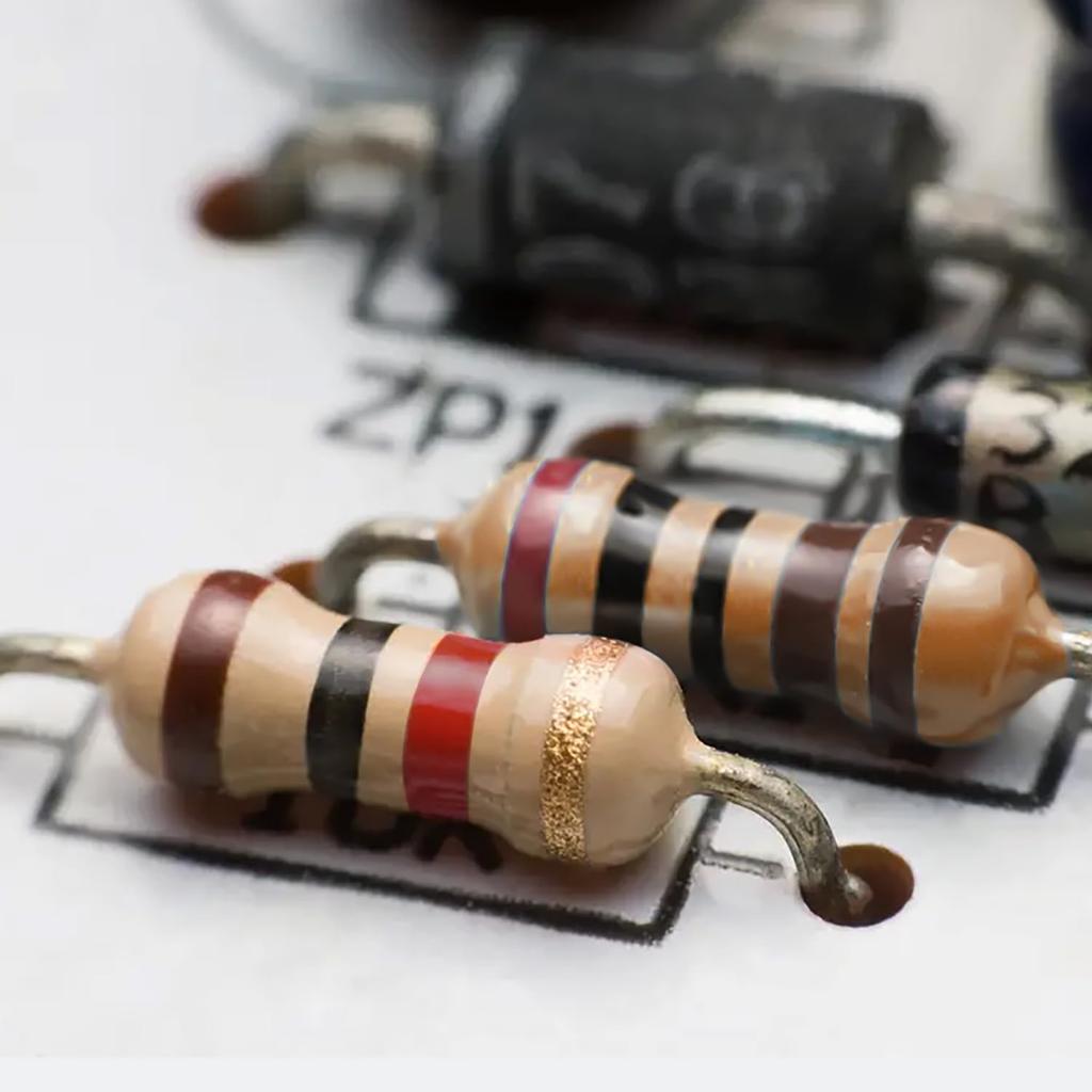 Resistor Kit, Carbon Film Resistor, Resistor Set, DIY Electronics, 300 Pieces, 1/2W ±5%, 10R-1M,