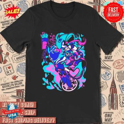 Helluva Boss Ozzie X Fizzarolli Art Design T-shirt S-5XL