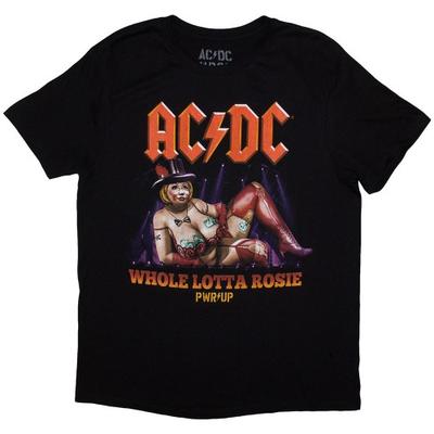 AC/DC Maglietta Unisex Adulto Whole Lotta London PWR-UP EU Tour 24 Stampa Schiena