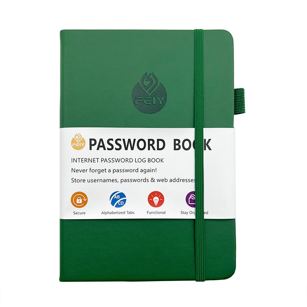 In Stock: English Password, Address & Telephone Book - Cross-border Festival Notebook