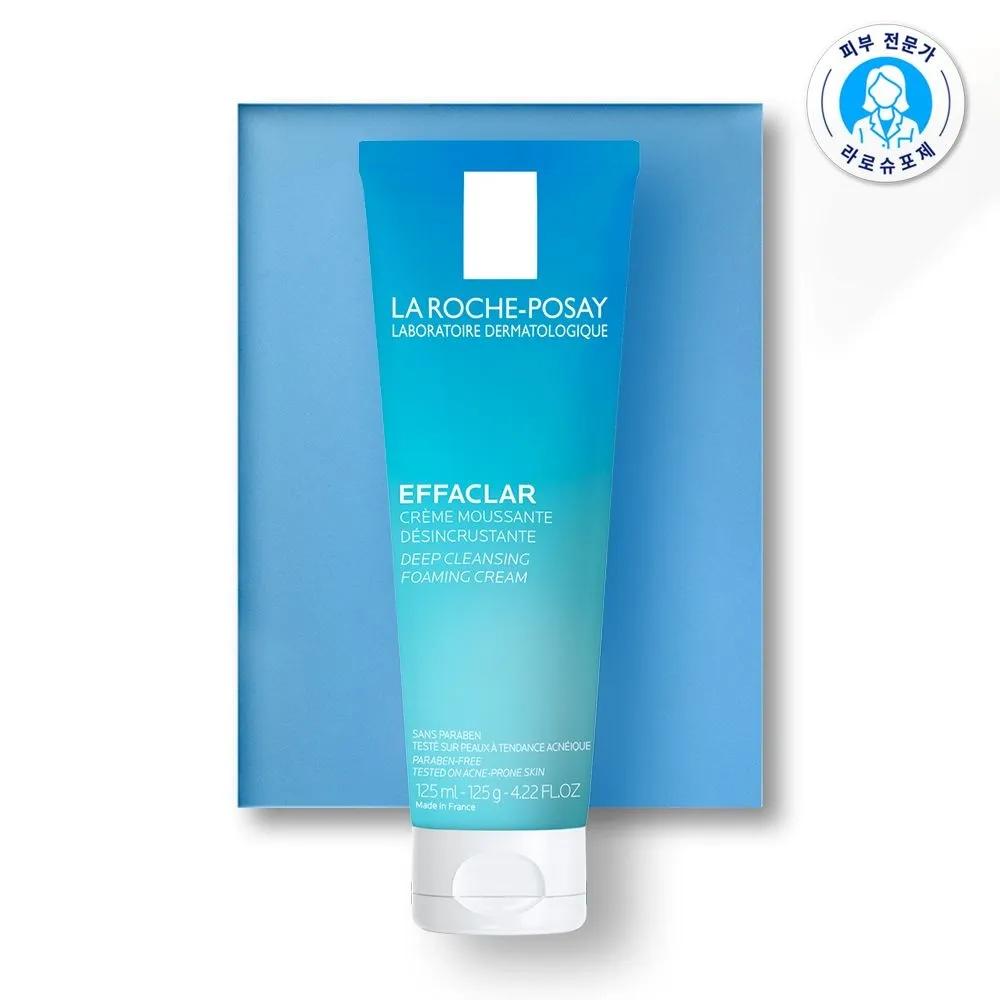 [La Roche Posay] Effaclar Deep Cleansing Foaming Cream 125ml