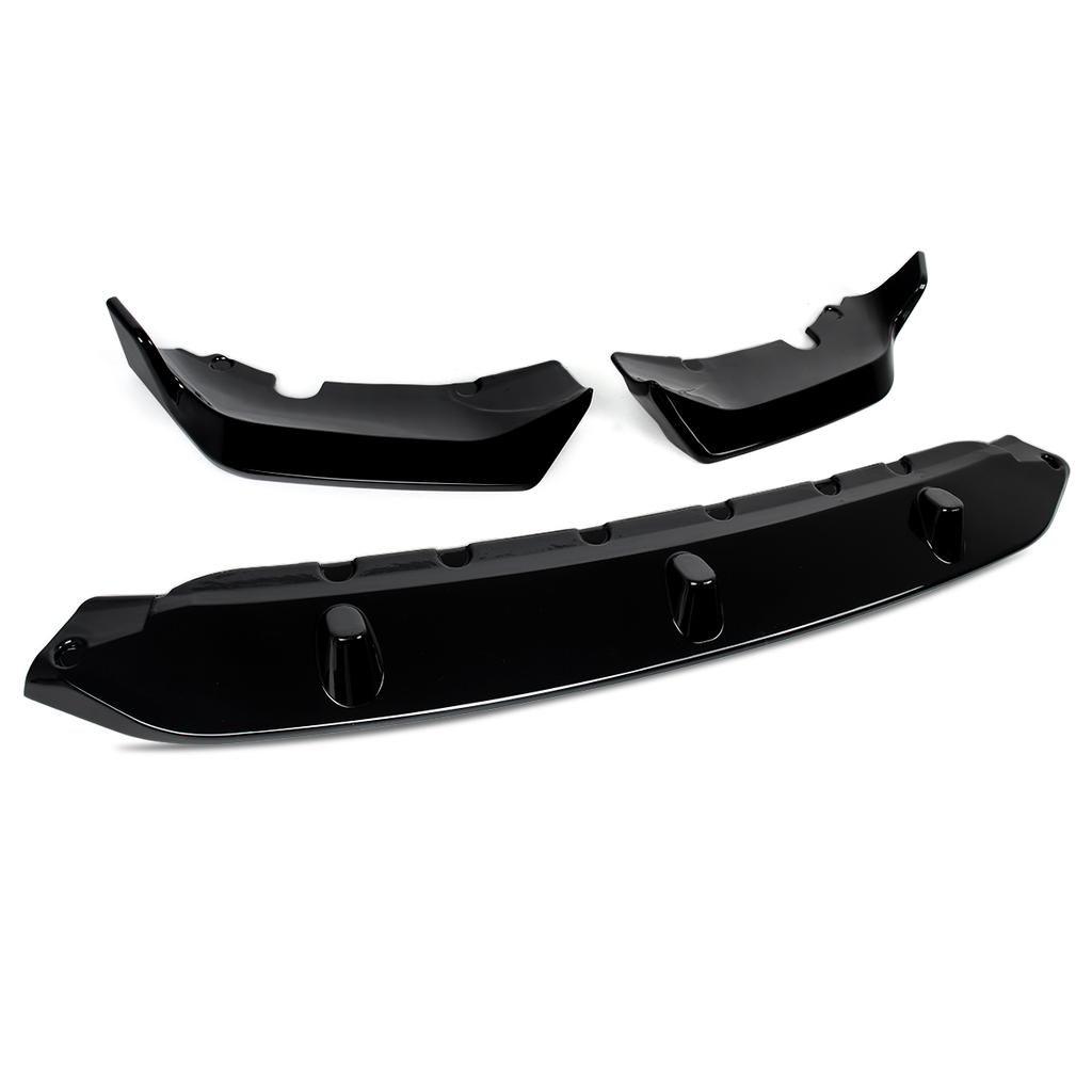 Gloss BLACK ABS Front Lip Splitter Spoiler For BMW X7 G07 M Sport 2019-2022 Set FY6