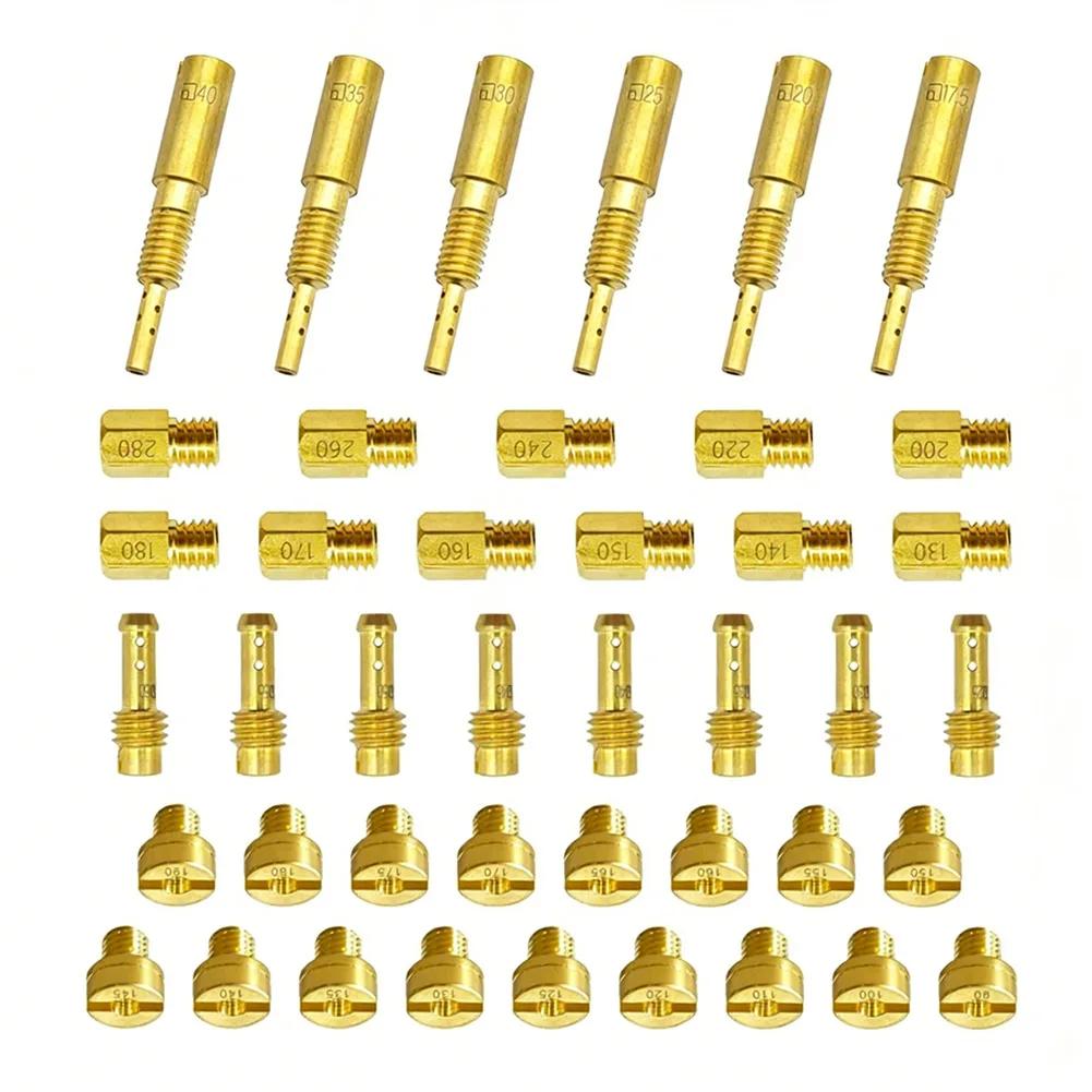 

Carburetor Nozzle Jet Round Main Fuel Injector Nozzle Pilot Nozzle Kit For Mikuni TM33-8012 TM36-68 TM40-6 Garden Tool Parts China Mainland