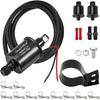 CarBole Universal Micro Electric Fuel Pump Inline Low Pressure Pump E8012S 12V, 5-9 PSI,30 GPH,5/16 Inch