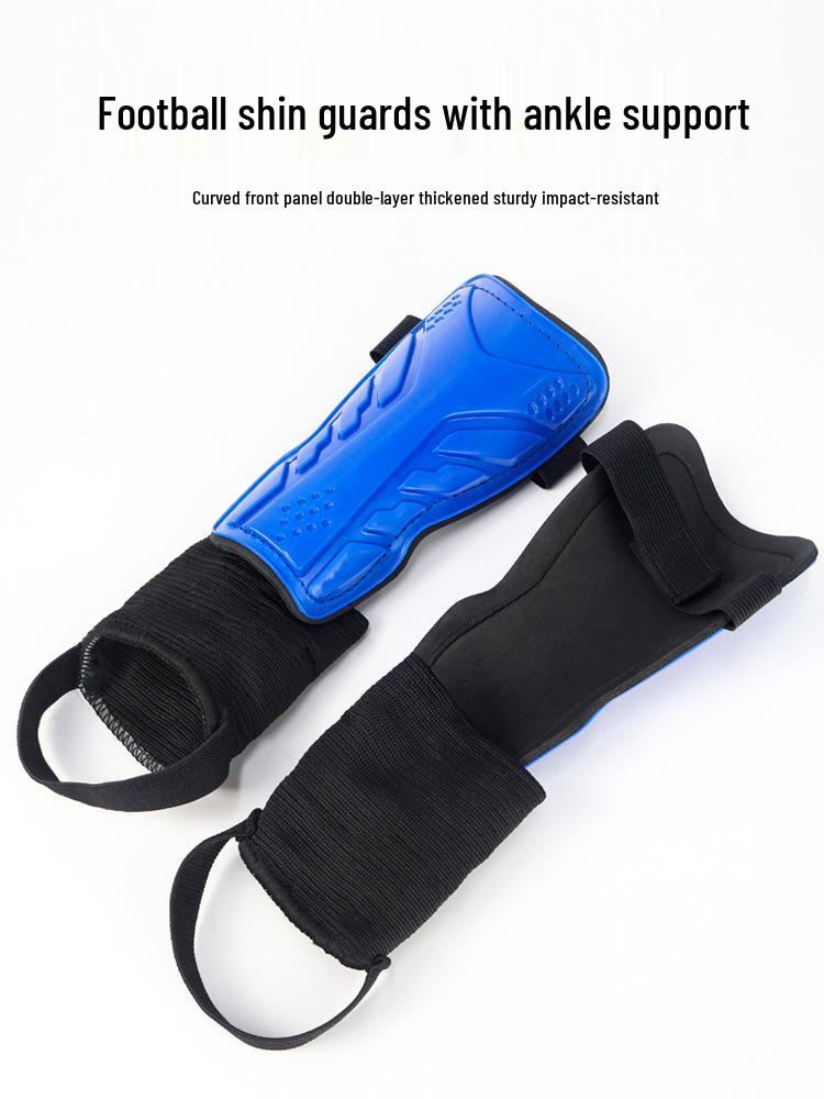 Professional Football Shin Guards with Ankle and Calf Protection, Sports Gear for Children & Adults