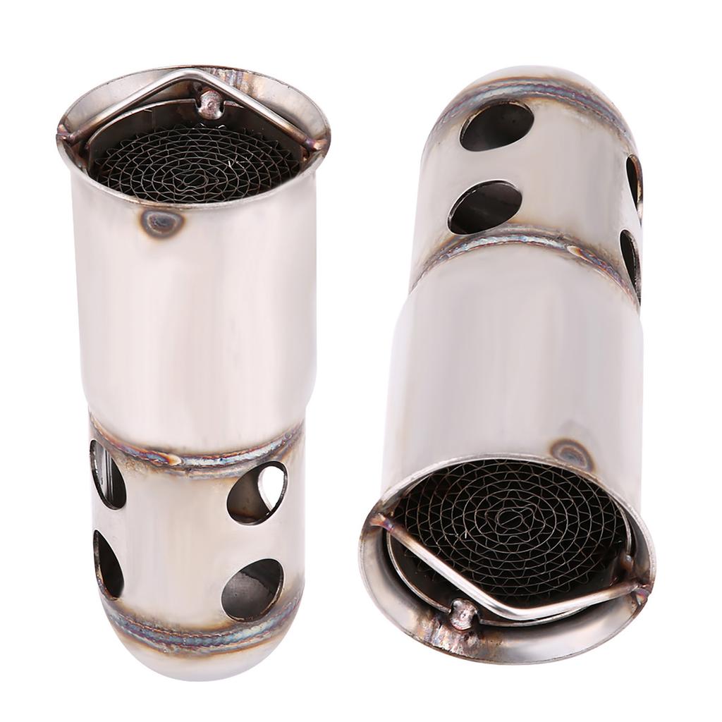 51mm Universal Motorcycle Exhaust Pipe Muffler Silencer Insert Noise Silencer Style