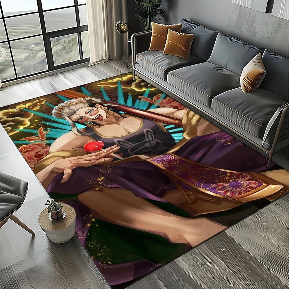 2025 New Style Record of Ragnarok Cartoon Anime Carpet Rug for Living Room Bedroom Home Sofa Decoration,Kids Non-slip Floor Mat