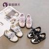 Children's Shoes Sports Shoes 2025 New Girls' Moral Training Shoes Retro Little Girl Board Shoes Autumn and Winter Middle and Old Children's Shoes