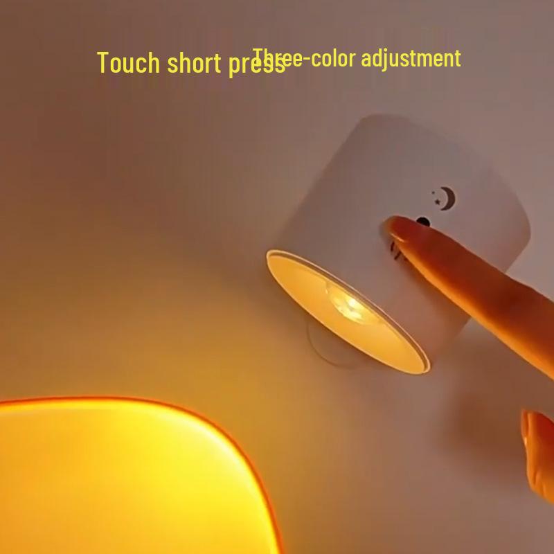 Wireless Remote Control Bedside Night Light – Eye-Friendly Table Lamp for Reading and Baby Feeding