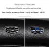 Rutschfeste 3D-geprägte Karbonfaser-Lenkradabdeckung für Geely - Wildleder, Atmungsaktiv, Unisex