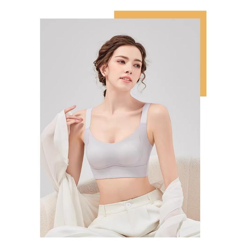 Women S Thin Full Cup Bra Soft Support Push Up No Underwire