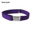 Gift Pants Strap Solid Color Boys Girls Alloy Buckle Waistband Kids Canvas Belt Adjustable