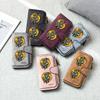 Cool Zombie Print Long Wallet Retro Faux Leather Card Holder Purse