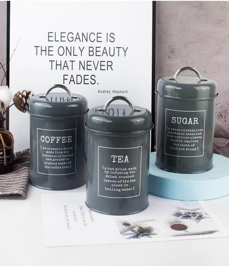 12-Color Metal Sealed Storage Can: Ideal for Coffee, Tea, Snacks, Nuts, Seeds, and Candy