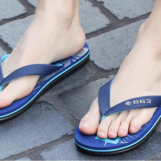 Summer Men's Flip-flops Outdoor Platform Men's Slippers Casual Flip-flops Wear Men's Style